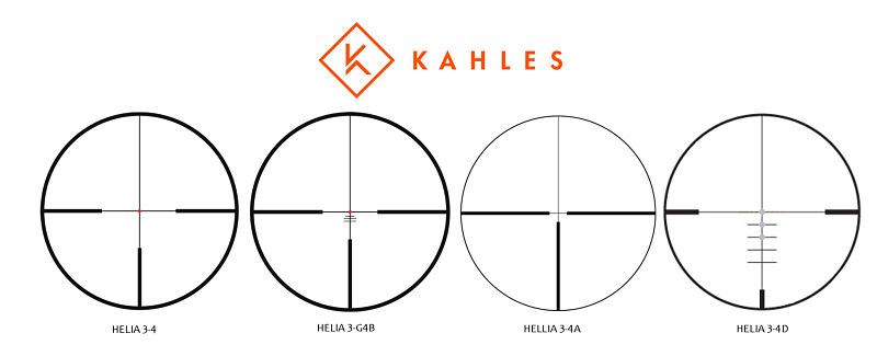 Retículas KAHLES HELIA 3